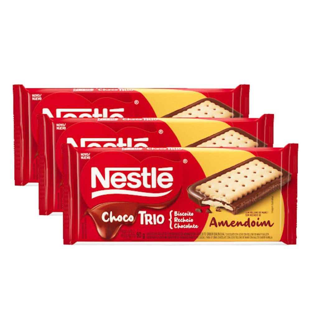Nestle Chocolate Choco Trio Mani 90gr