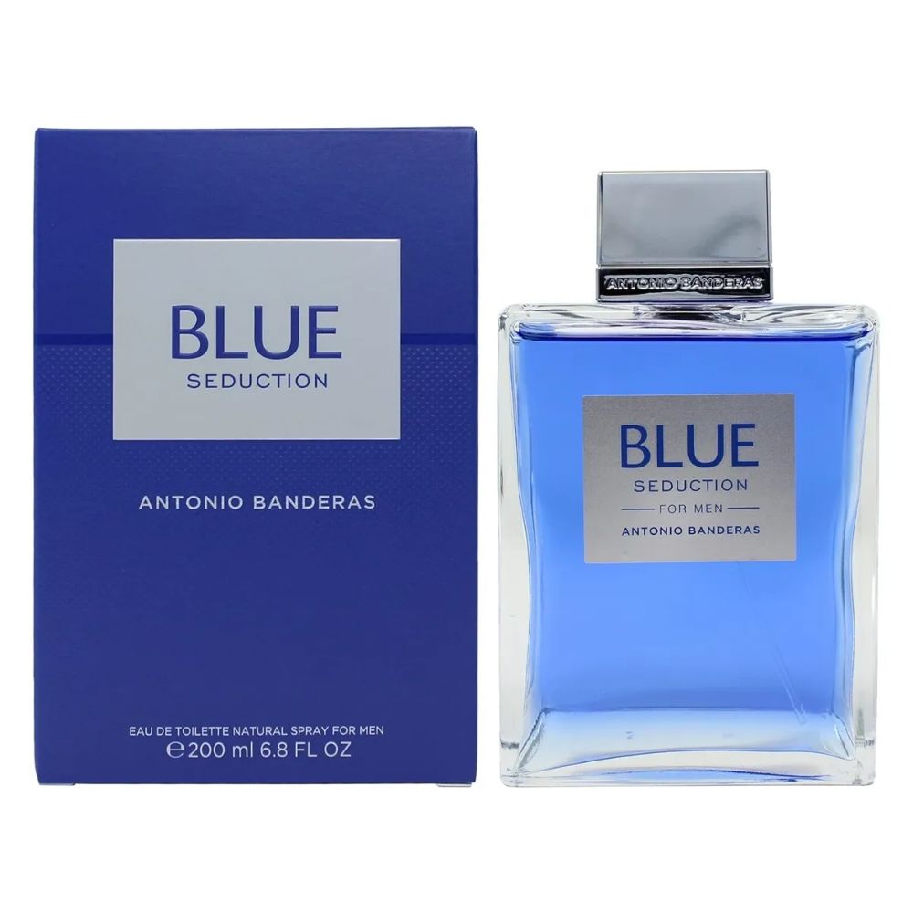 Antonio Banderas Blue Seduction Eau De Toilette For Men 200ml