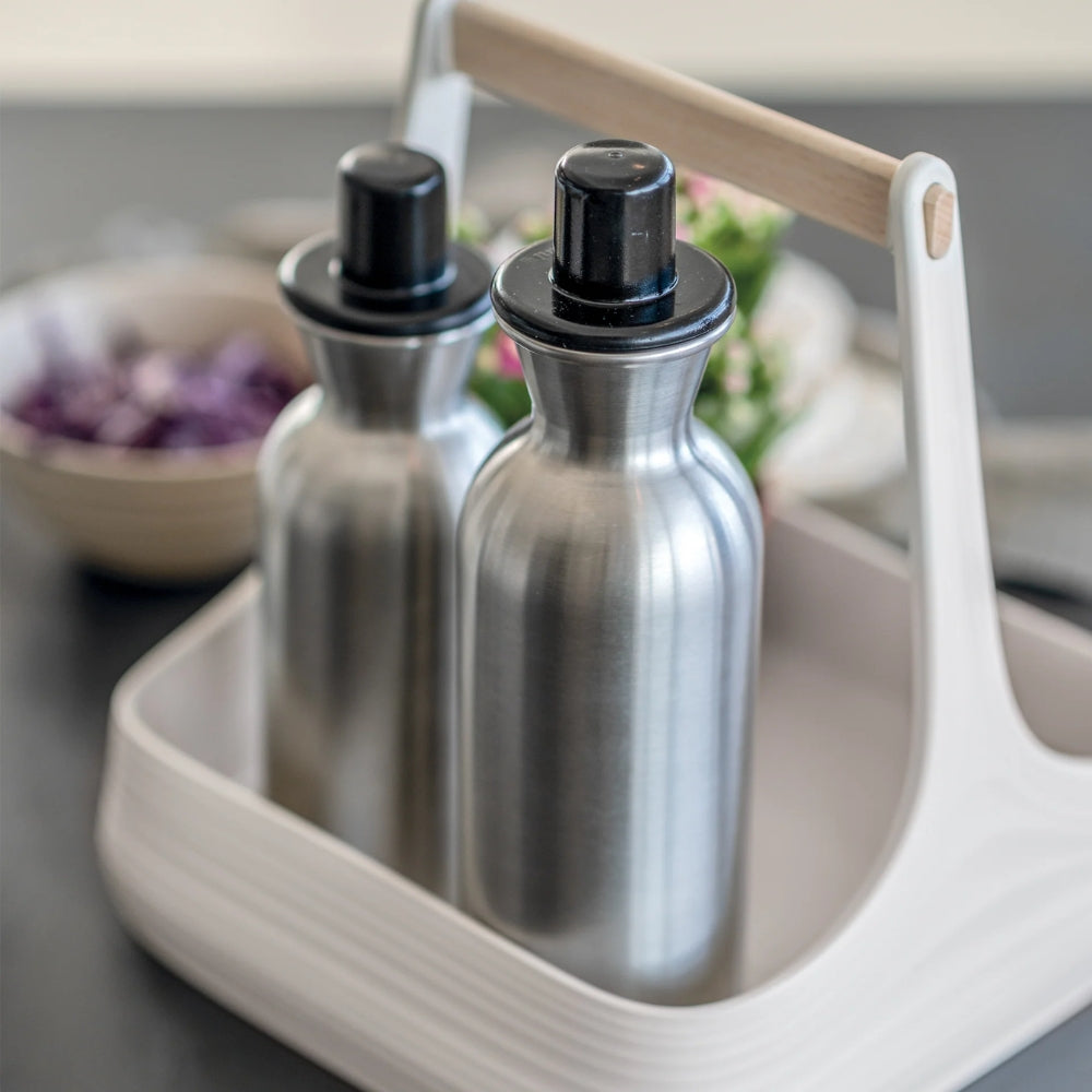 Guzzini Perfect Dressing Steel Edition Botella Dispensador Aceite/Vinagre 500ml