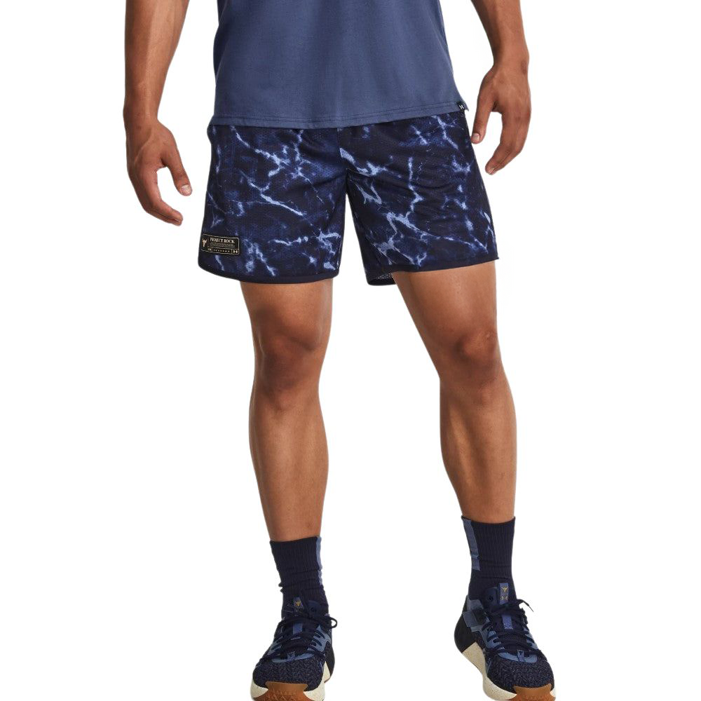 Under Armour Shorts Para Caballero Project Rock Mesh Printed