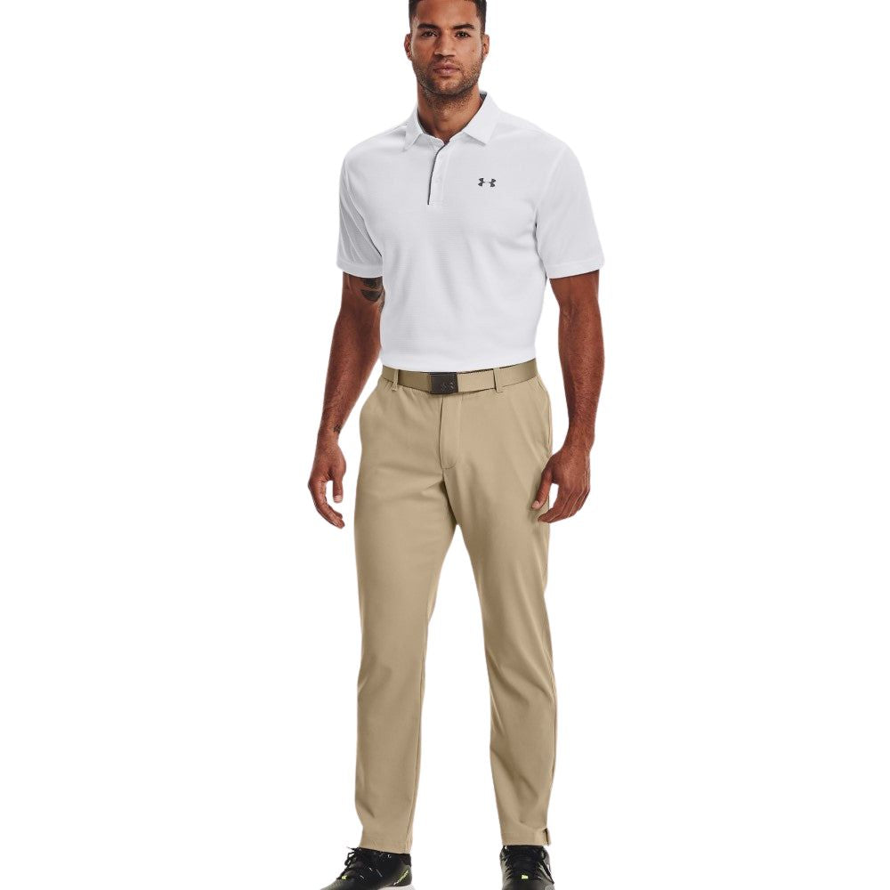 Under Armour Franela Polo Tech Para Caballeros Color Blanco