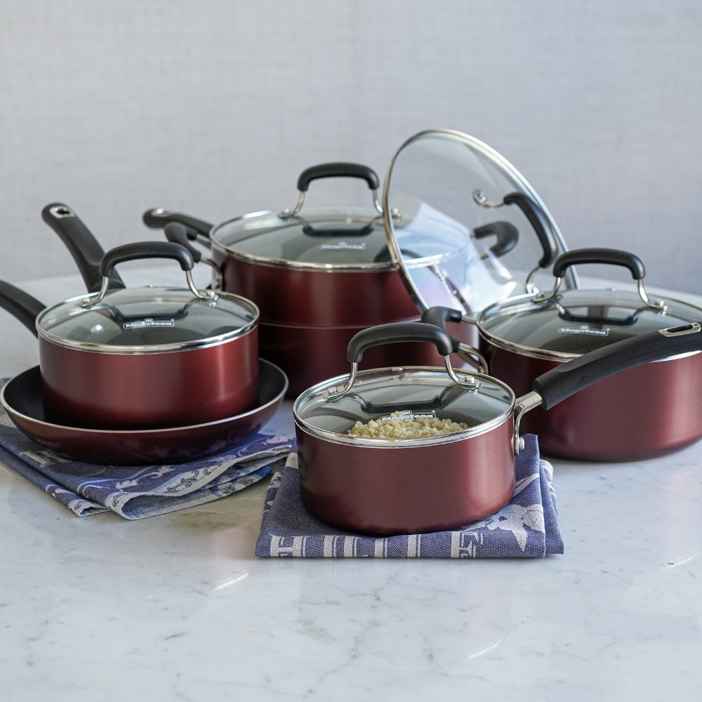 Magefesa Juego de Ollas Basic Bateria 11 Piezas