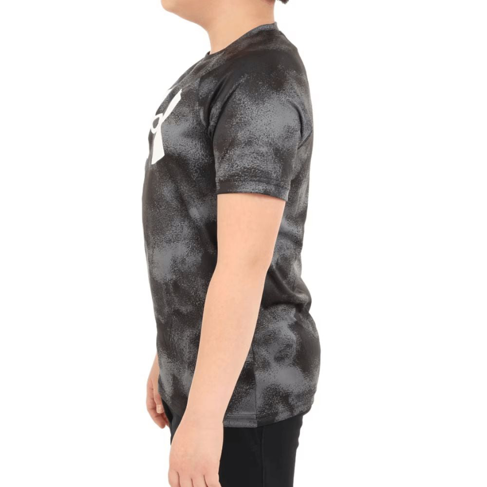 Under Armour Franela Manga Corta Para Niños Tech™ Big Logo Printed