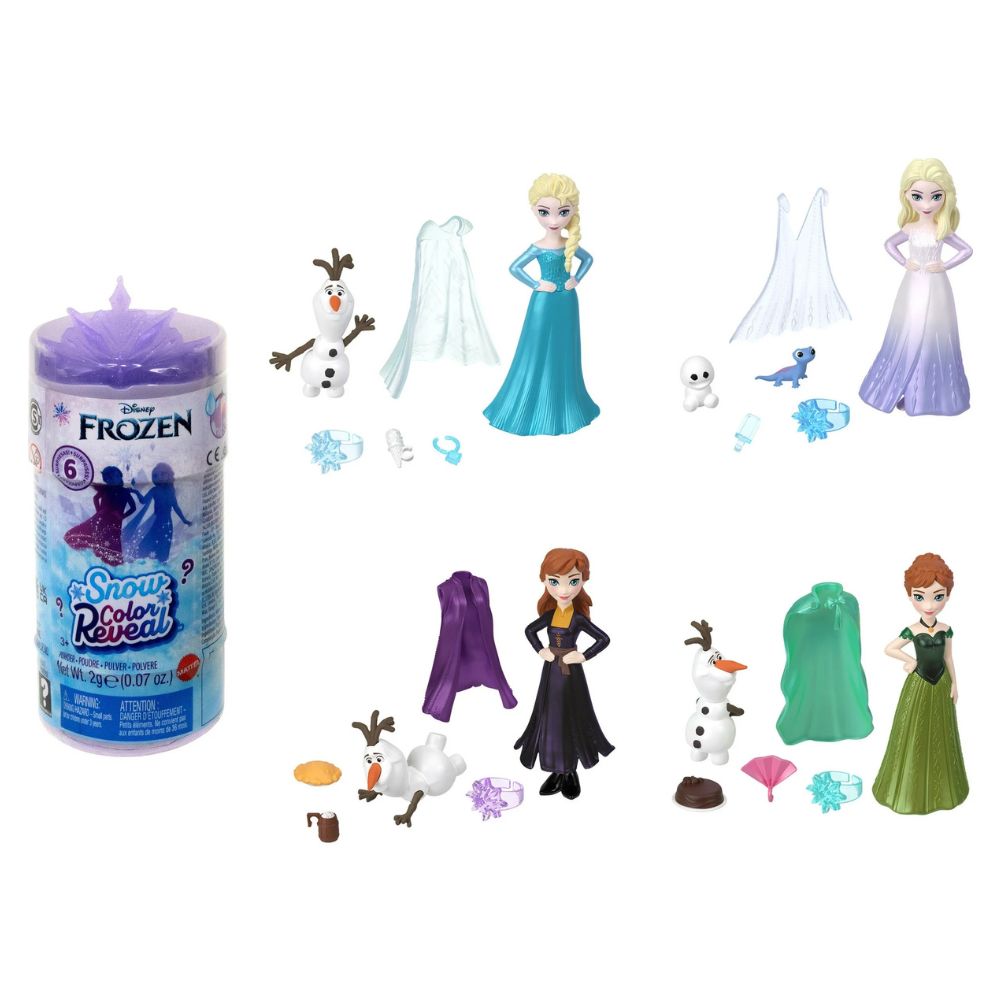 Disney Frozen Snow Color Reveal 3+