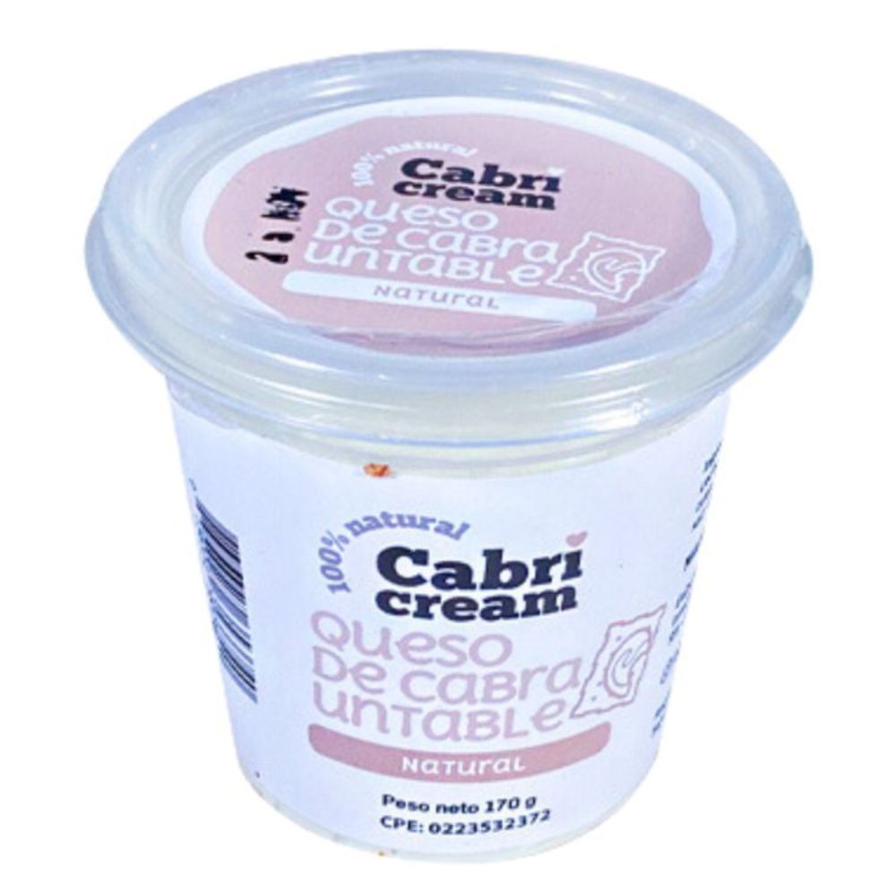 CabriCream Queso de Cabra Untable Natural 170gr
