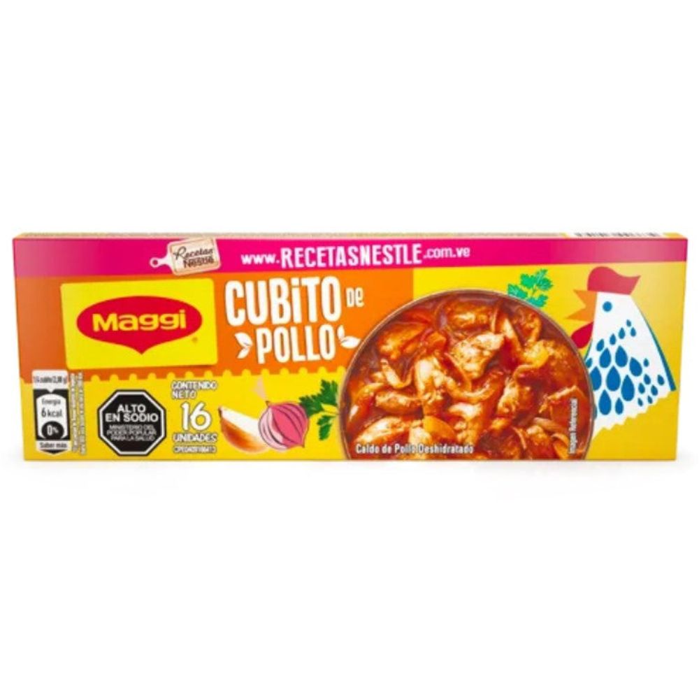 Cubito De Pollo Maggi 16und