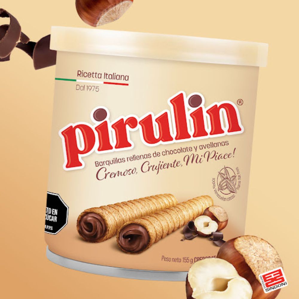 Pirulin Chocolate Envase 155gr