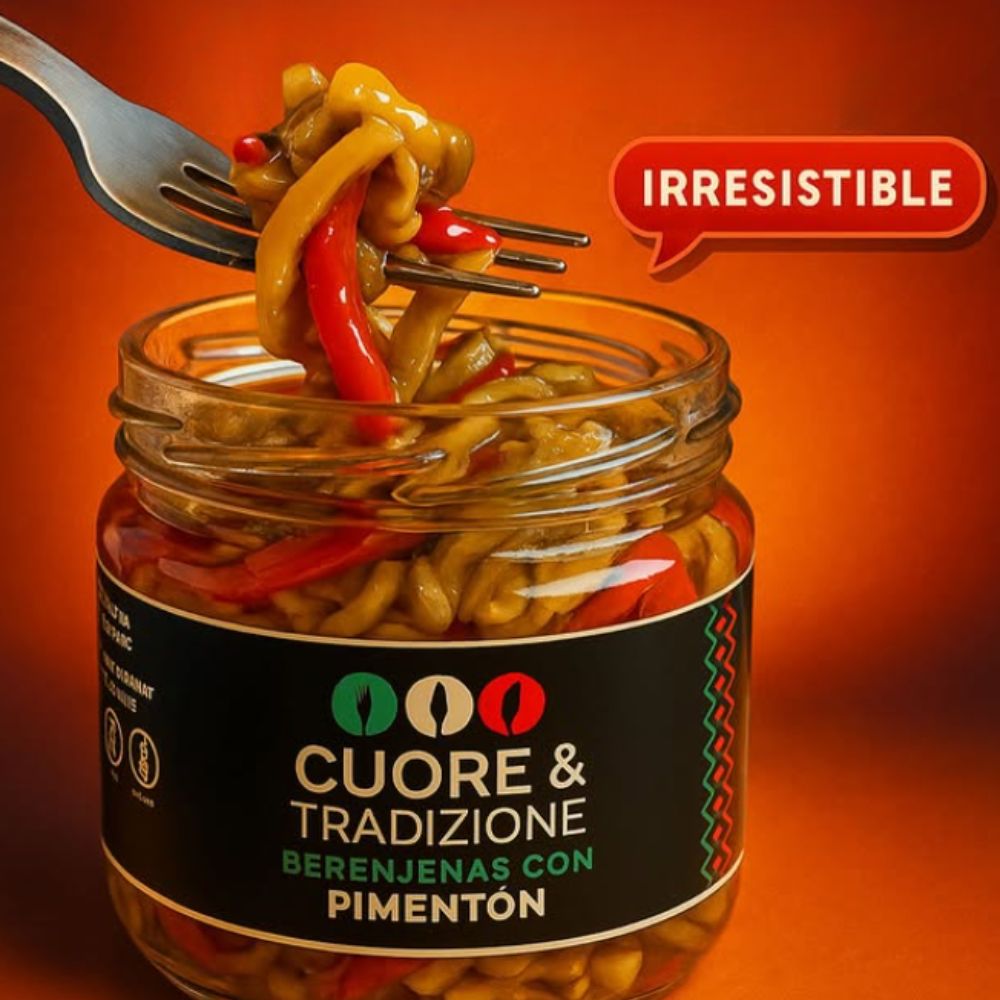 Cuore & Tradizione Berenjenas con Pimenton 350gr