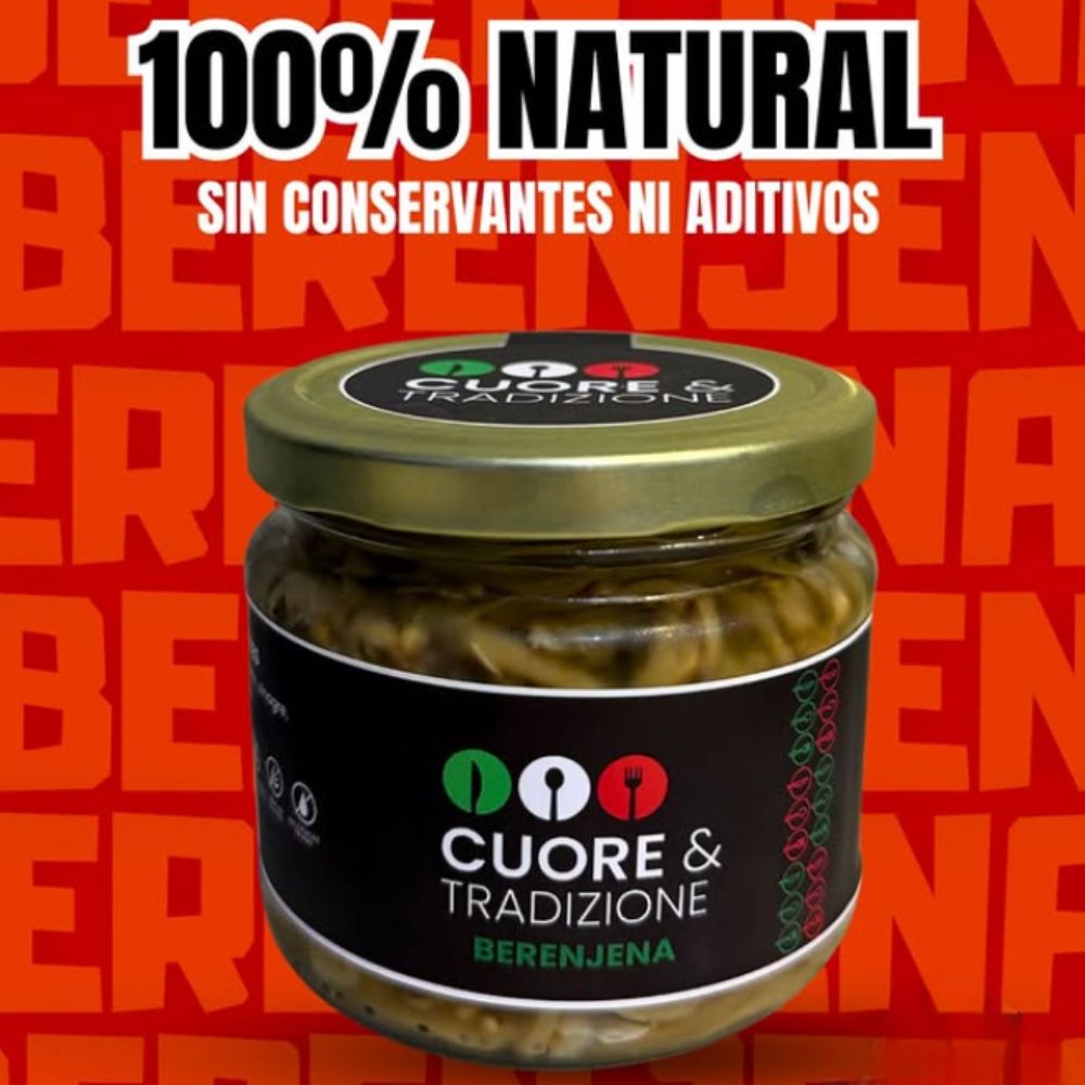 Cuore & Tradizione Berenjenas Naturales 500gr