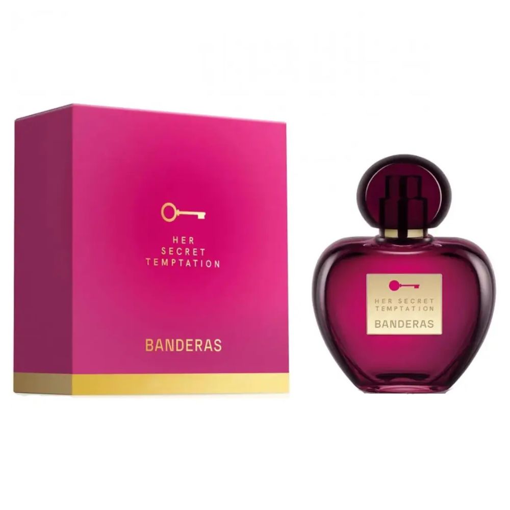 Antonio Banderas Her Secret Temptation Eau De Toilette For Woman 80ml