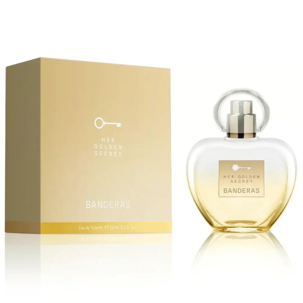 Antonio Banderas Her Golden Secret Eau De Toilette for women 80ml