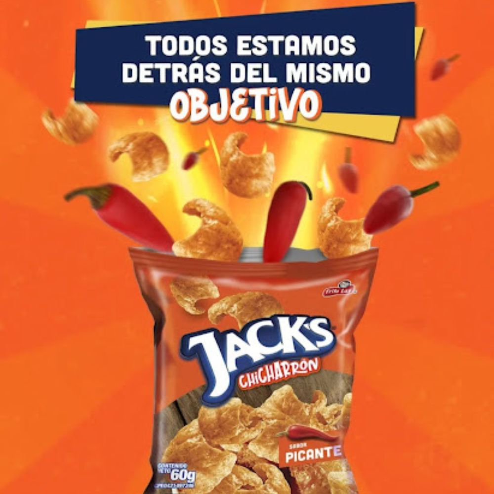 Jacks Chicharron Picante 60gr