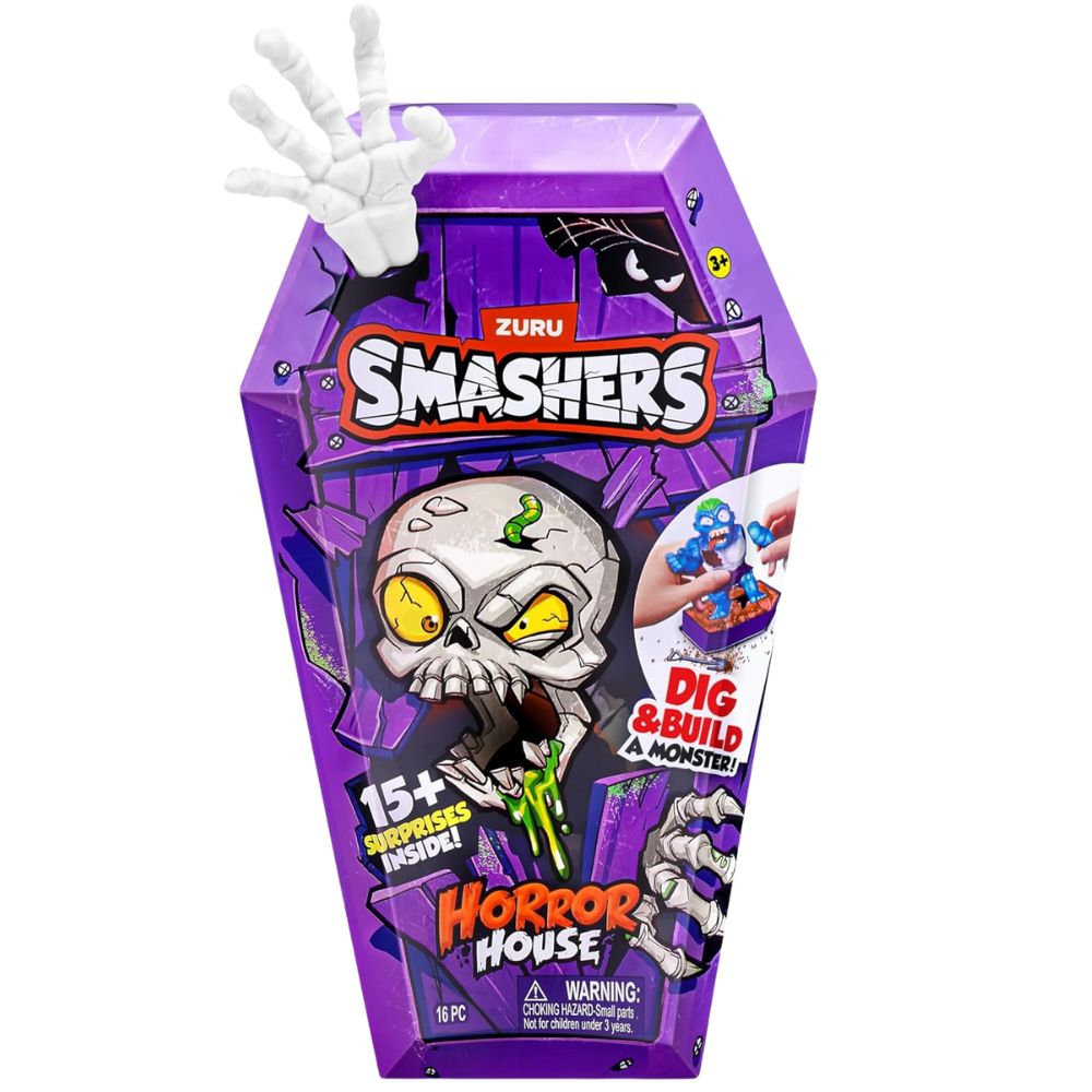 Zuru Smashers Horror House Dig & Build A Monster 16pc
