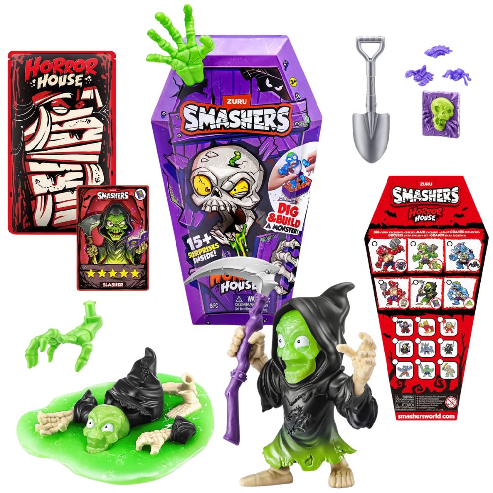 Zuru Smashers Horror House Dig & Build A Monster 16pc