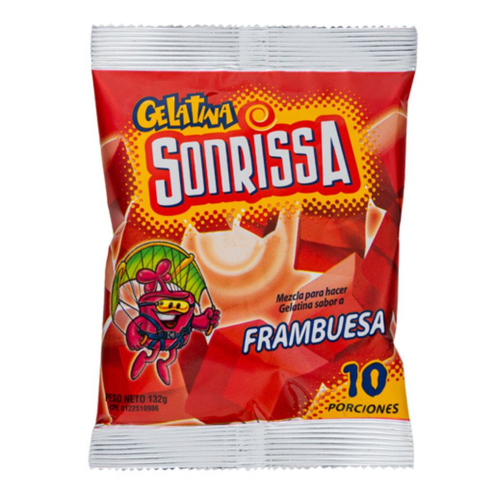 Sonrissa Gelatina de Frambuesa 132gr