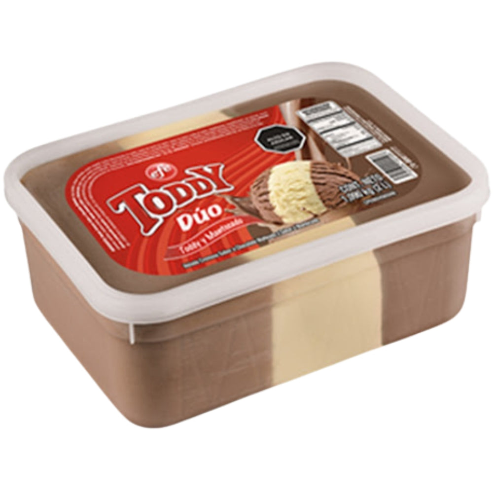 Helado Efe Duo Toddy y Mantecado 2 Litros