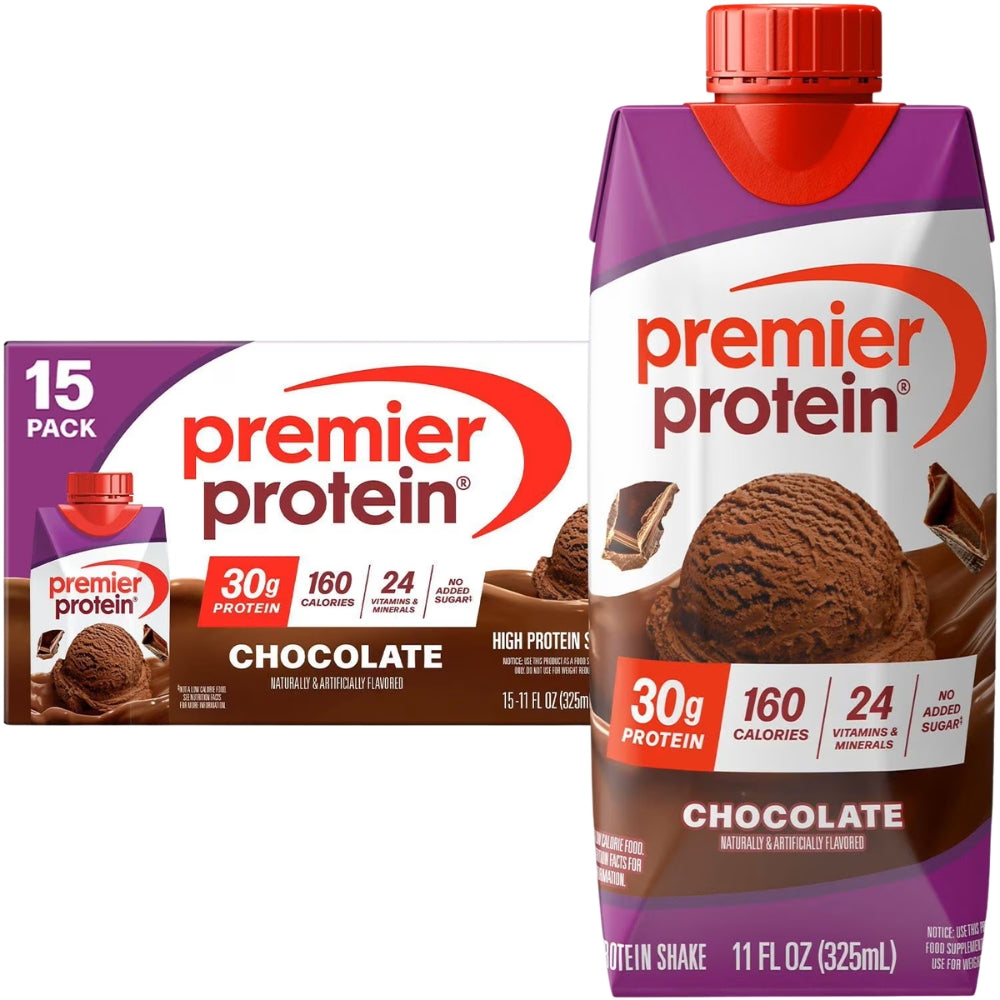 Premier Protein 15 Und 30g Protein Chocolate 4.87L