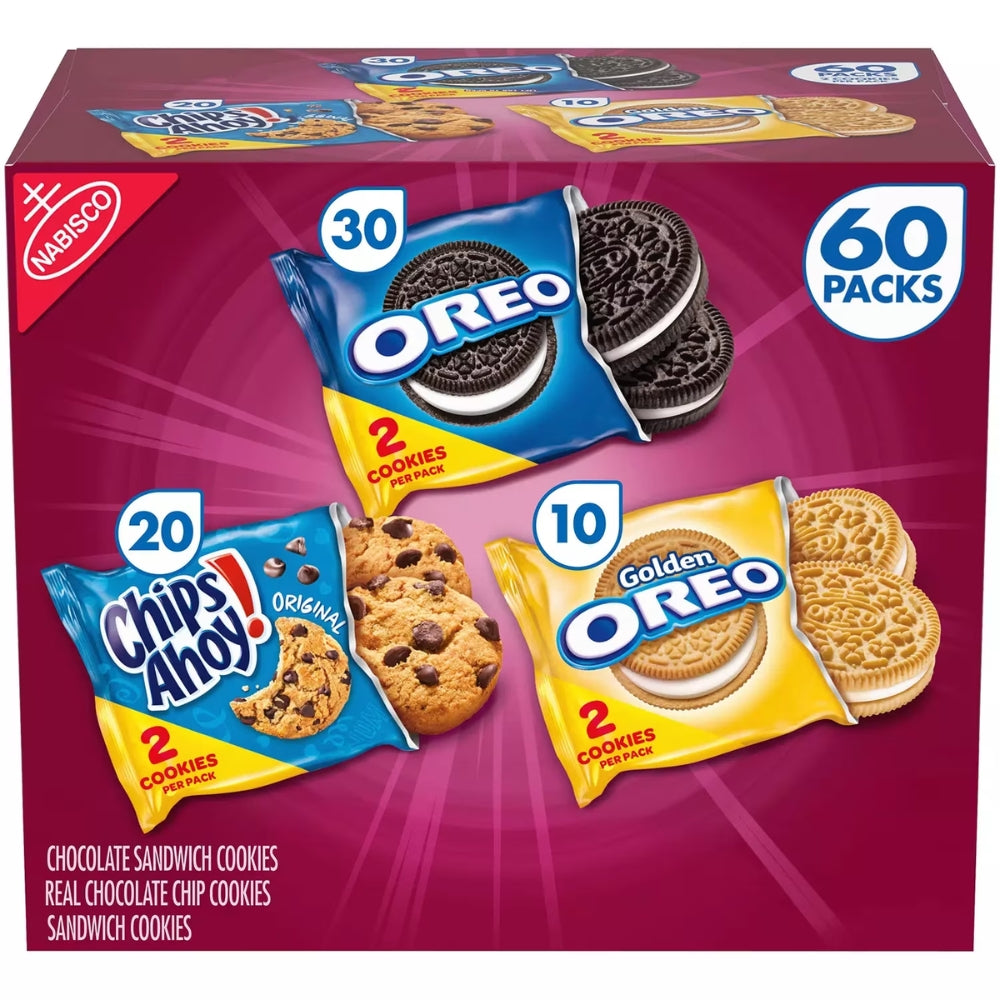 Oreo + Chips Ahoy 60 Und Surtidas