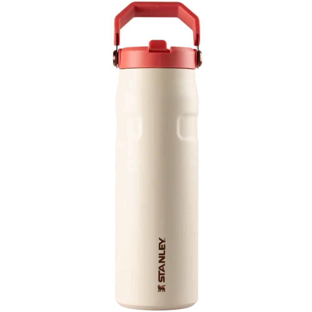 Stanley Termo The Iceflow Flip Straw Lid Reverb Color Crema 24oz