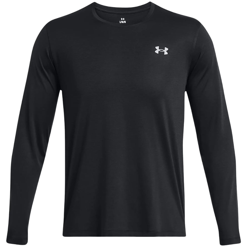Under Armour Camiseta Running Reflectiva Para Caballeros Color Black