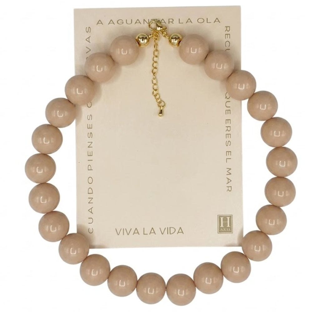 H&Co Collar Para Damas Creamy Chic