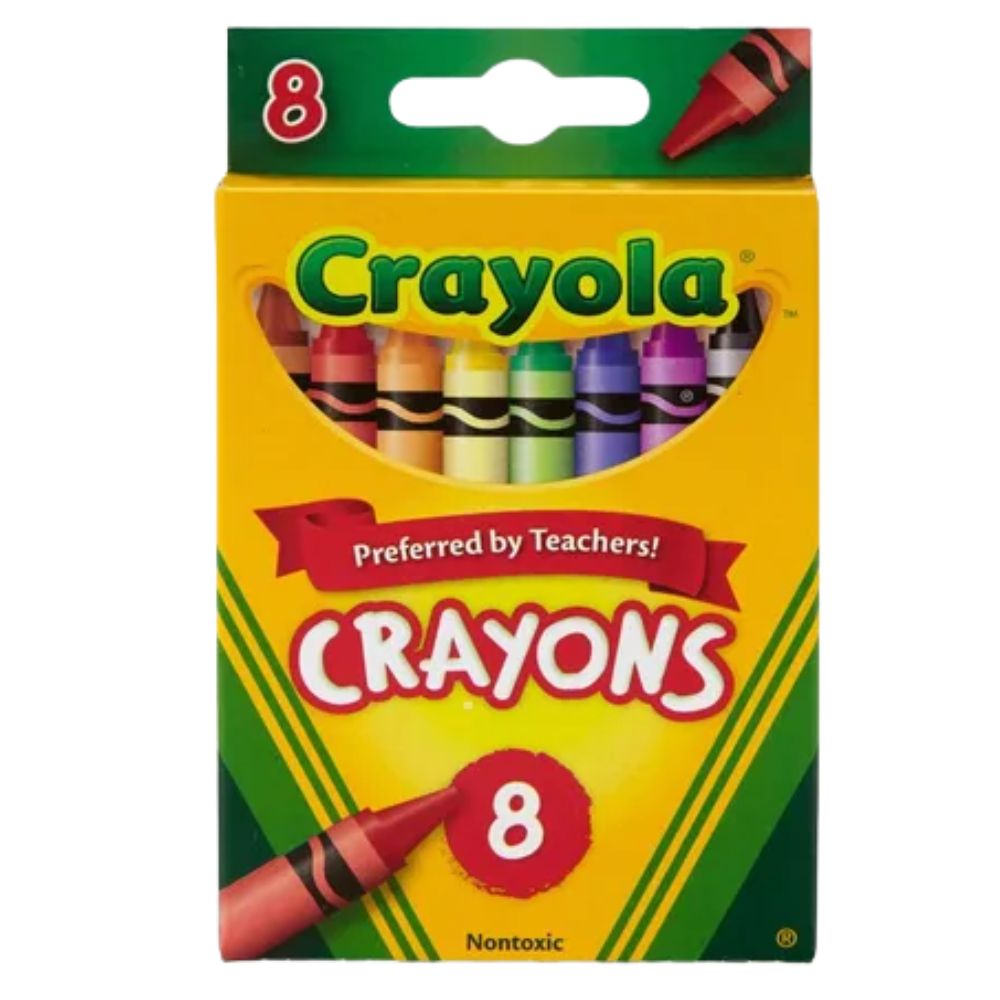 Crayola Creyones de Cera 8 Piezas