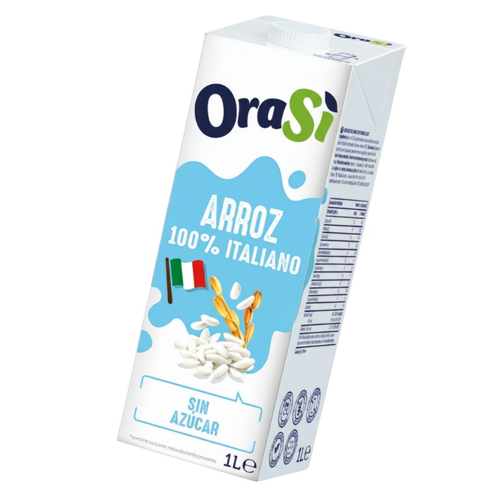 Orasi Leche de Arroz Sin Azucar Añadida 1 Litro