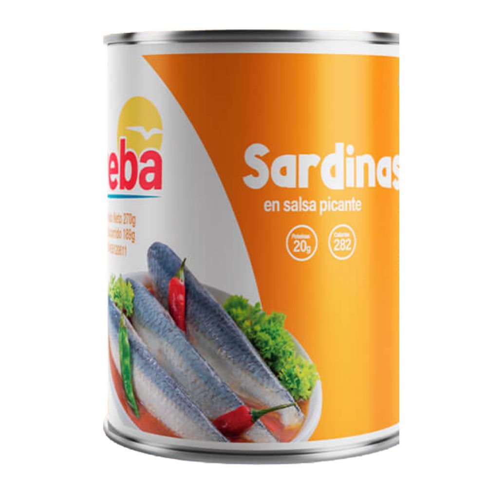 Eveba Sardinas en Salsa Picante 125gr