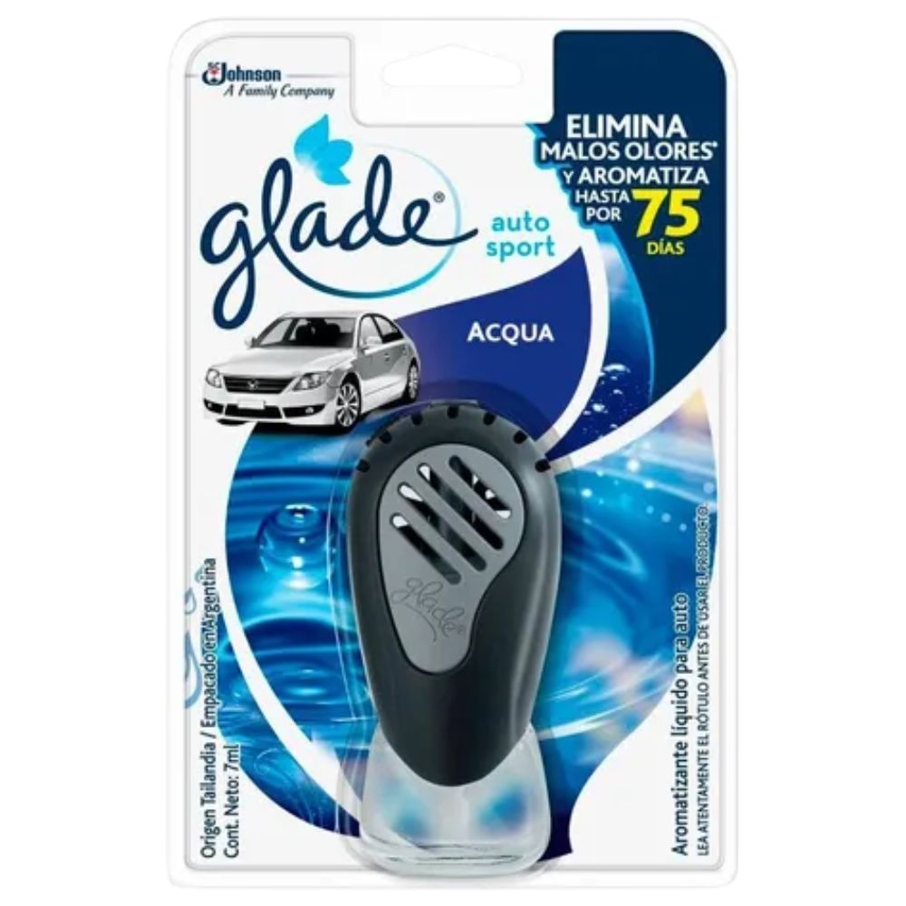 Glade Ambientador Auto Sport Acqua 7ml
