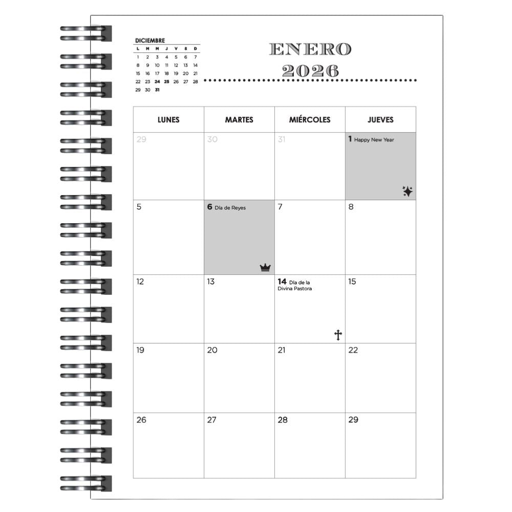 Agenda Marianella Morrison Black 2026