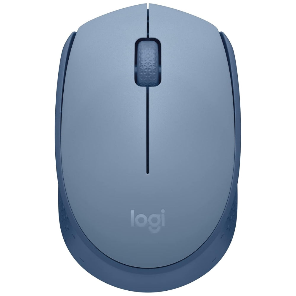 Logitech Mouse Inalámbrico M170 2.4 GHz Compacto y Ambidiestro Color Gris Azulado