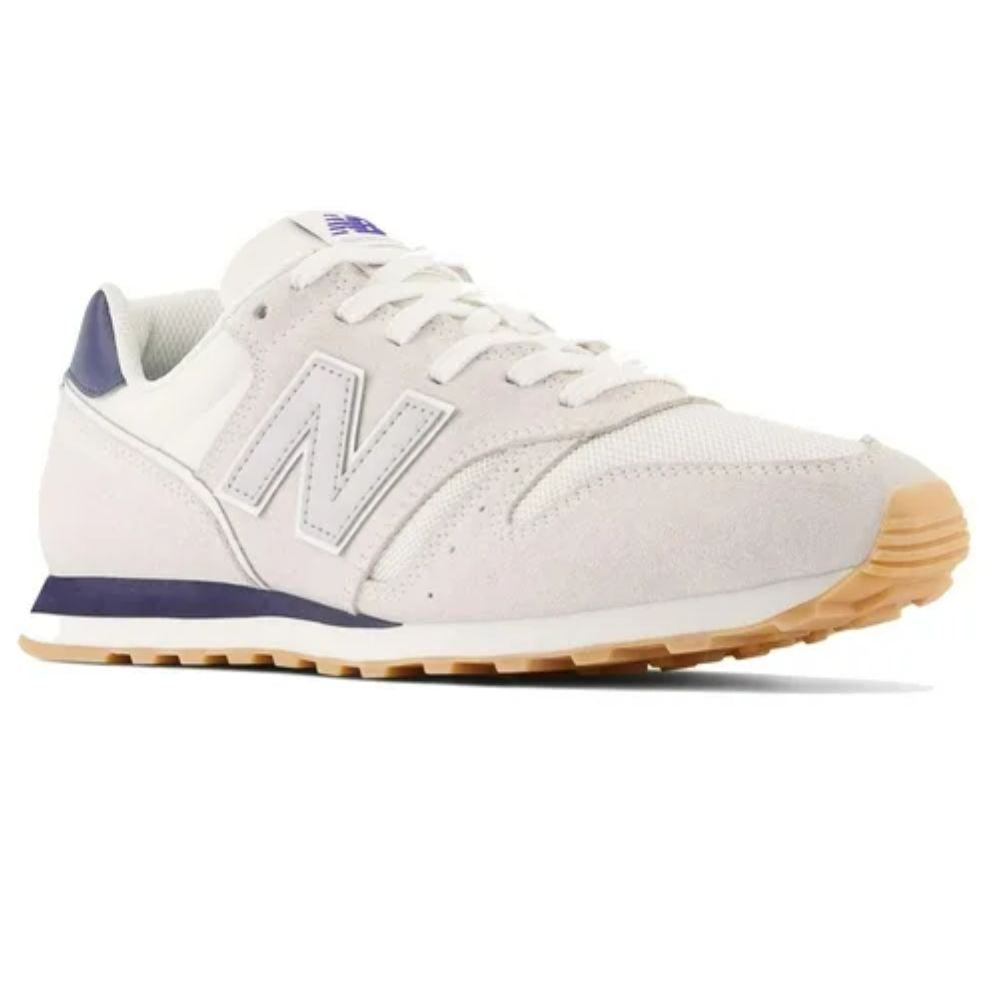 New Balance Lifestyle 373 Blanco Y azul Marino Zapato Para Caballeros