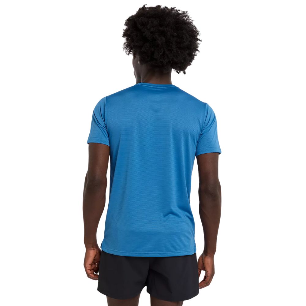 New Balance Sport Essentials Camiseta Manga Corta Para Caballero Azul Celeste