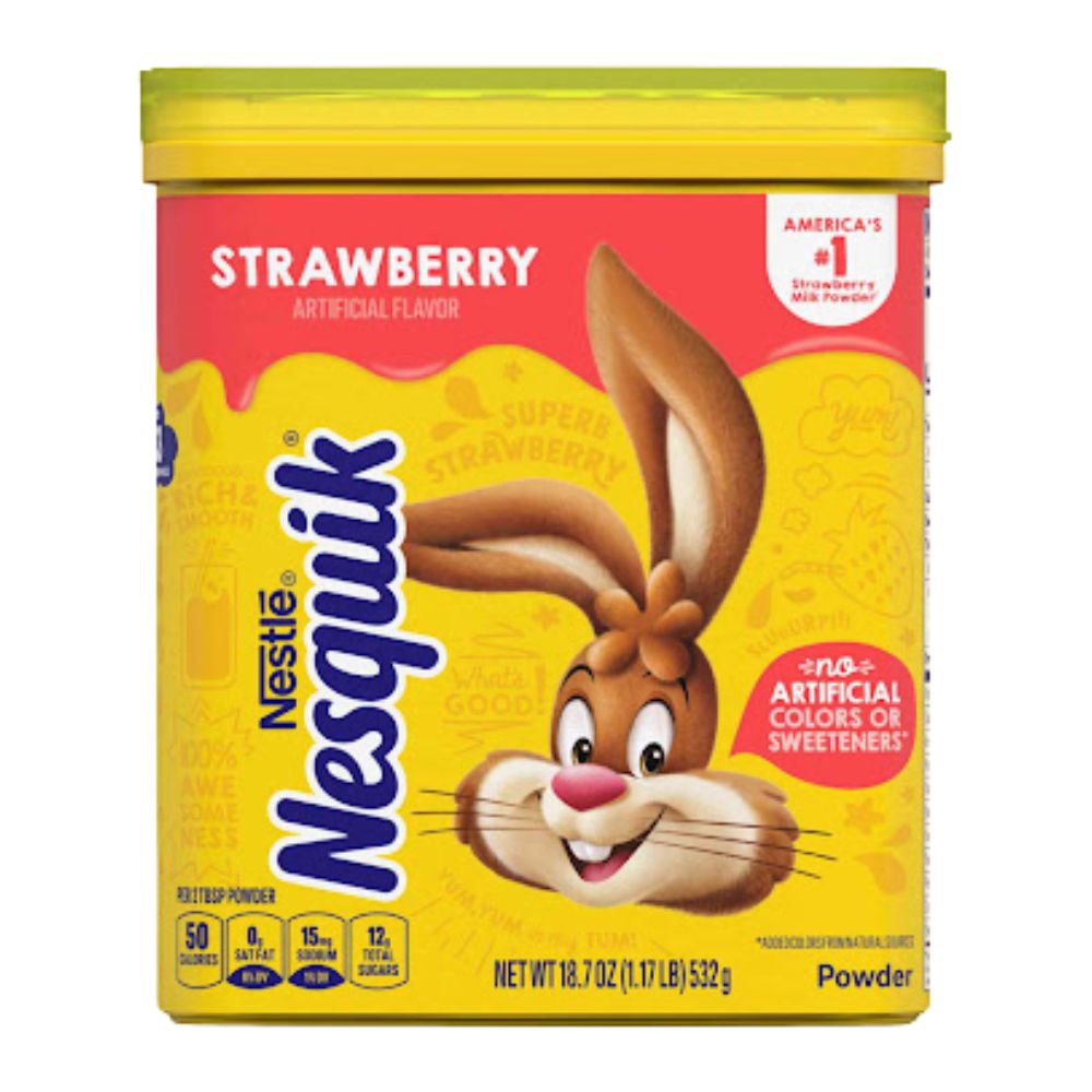 Nesquik Bebida en Polvo Fresa 532gr