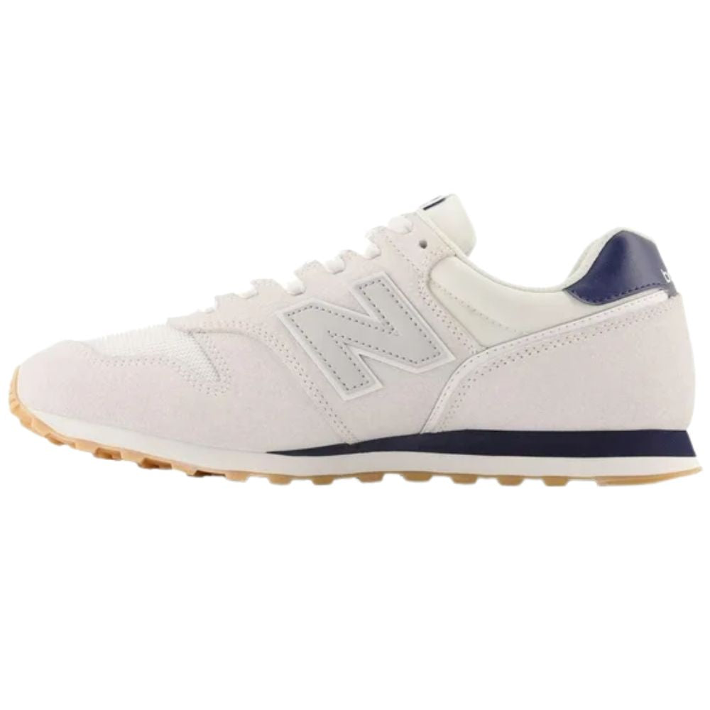 New Balance Lifestyle 373 Blanco Y azul Marino Zapato Para Caballeros
