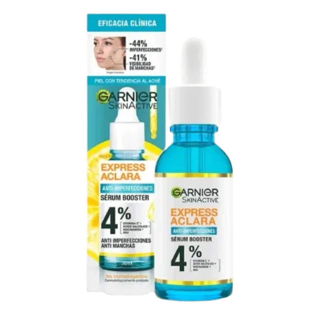 Serum Express Garnier Aclarante Anti-Acne 30ml
