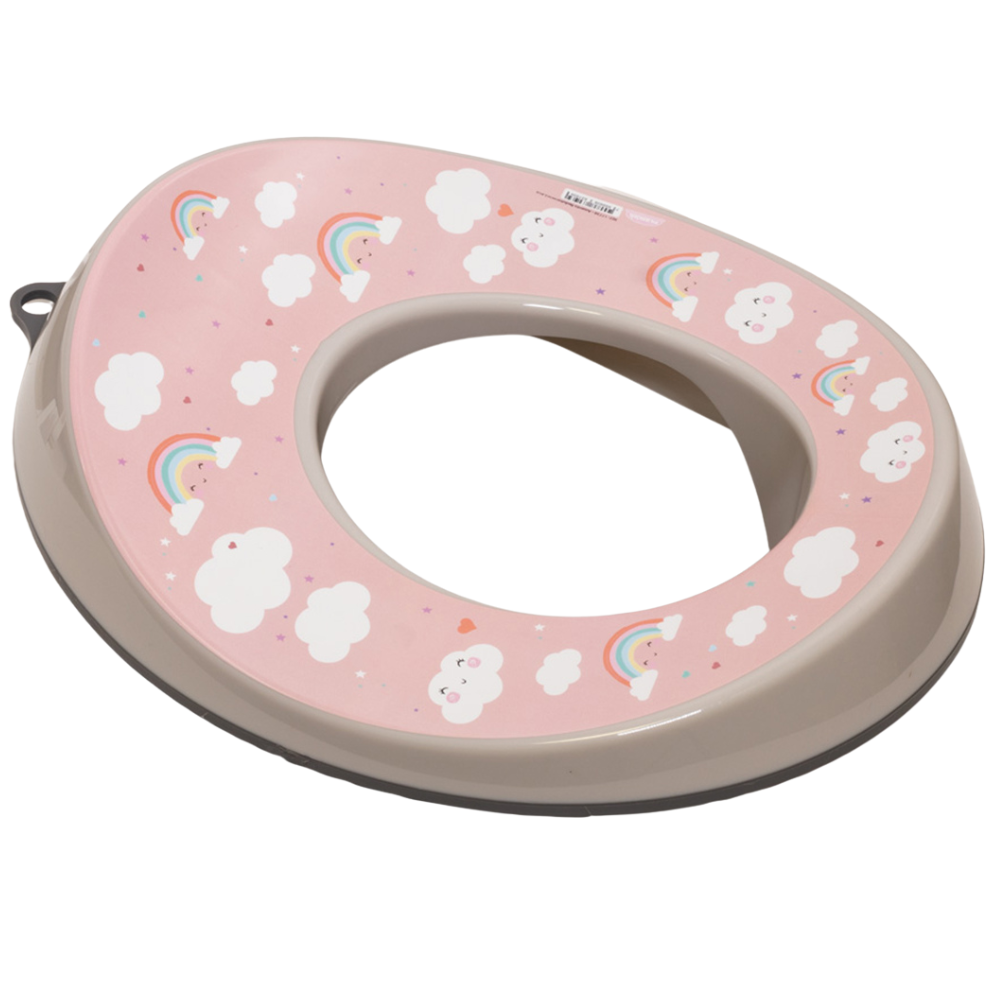 Alfa Hogar Plasutil Adaptador De Poceta Para Niñas Color Rosado