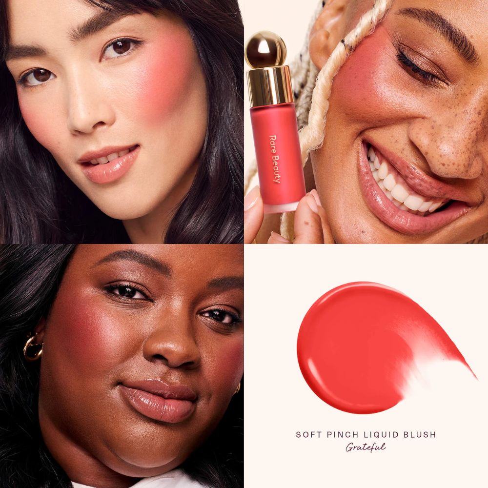 Rare Beauty Mini Soft Pinch Liquid Blush Color Grateful 3.2ml