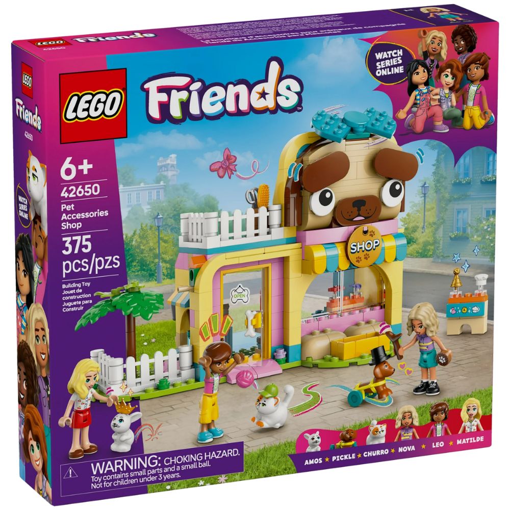 Lego Friends Pet Accessories Shop 375 Pzs 6+