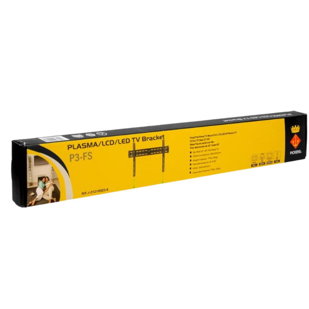 Pickens Base Fija para TV sin inclinación para Pantallas de 32" - 65"