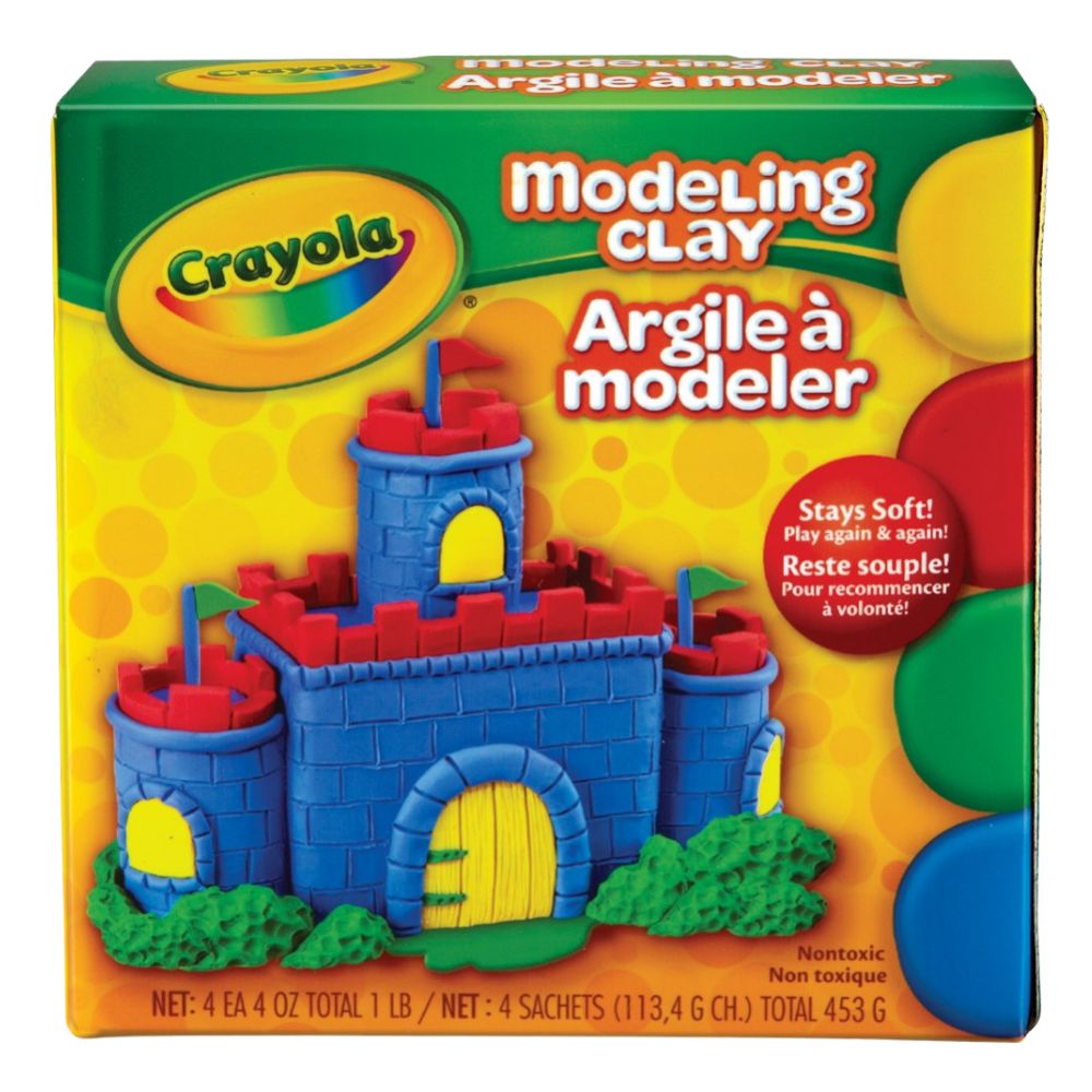 Crayola Arcilla Modeling Clay 4 Colores