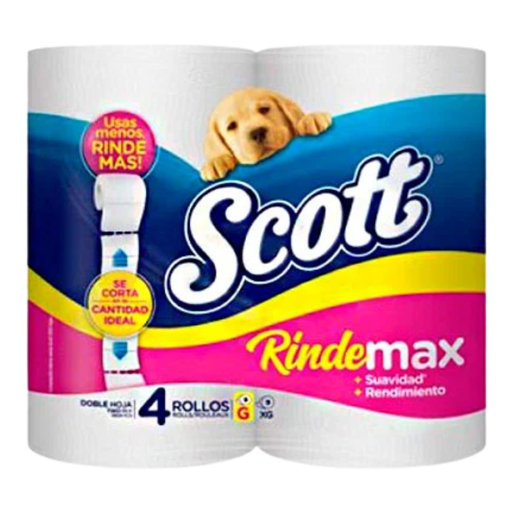 Scott Papel de Baño Rinde Max 4und