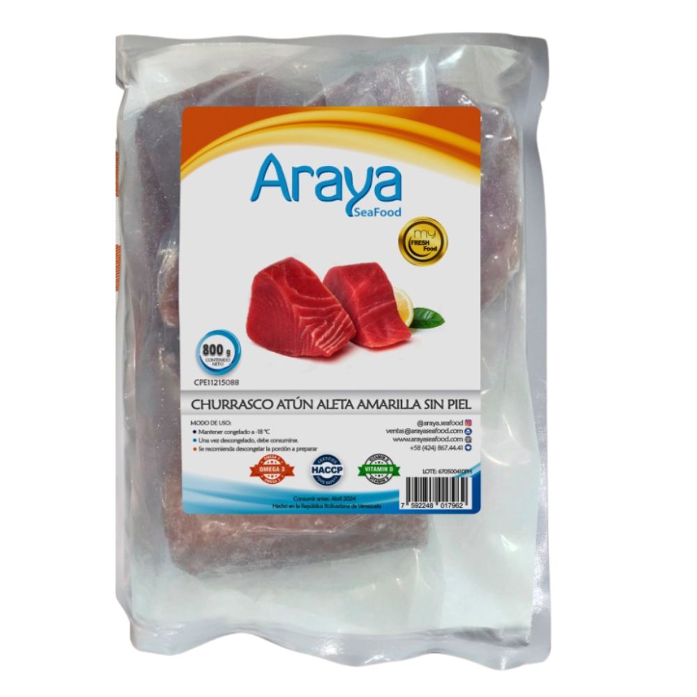 Araya Churrasco de Atun Aleta Amarilla 800gr