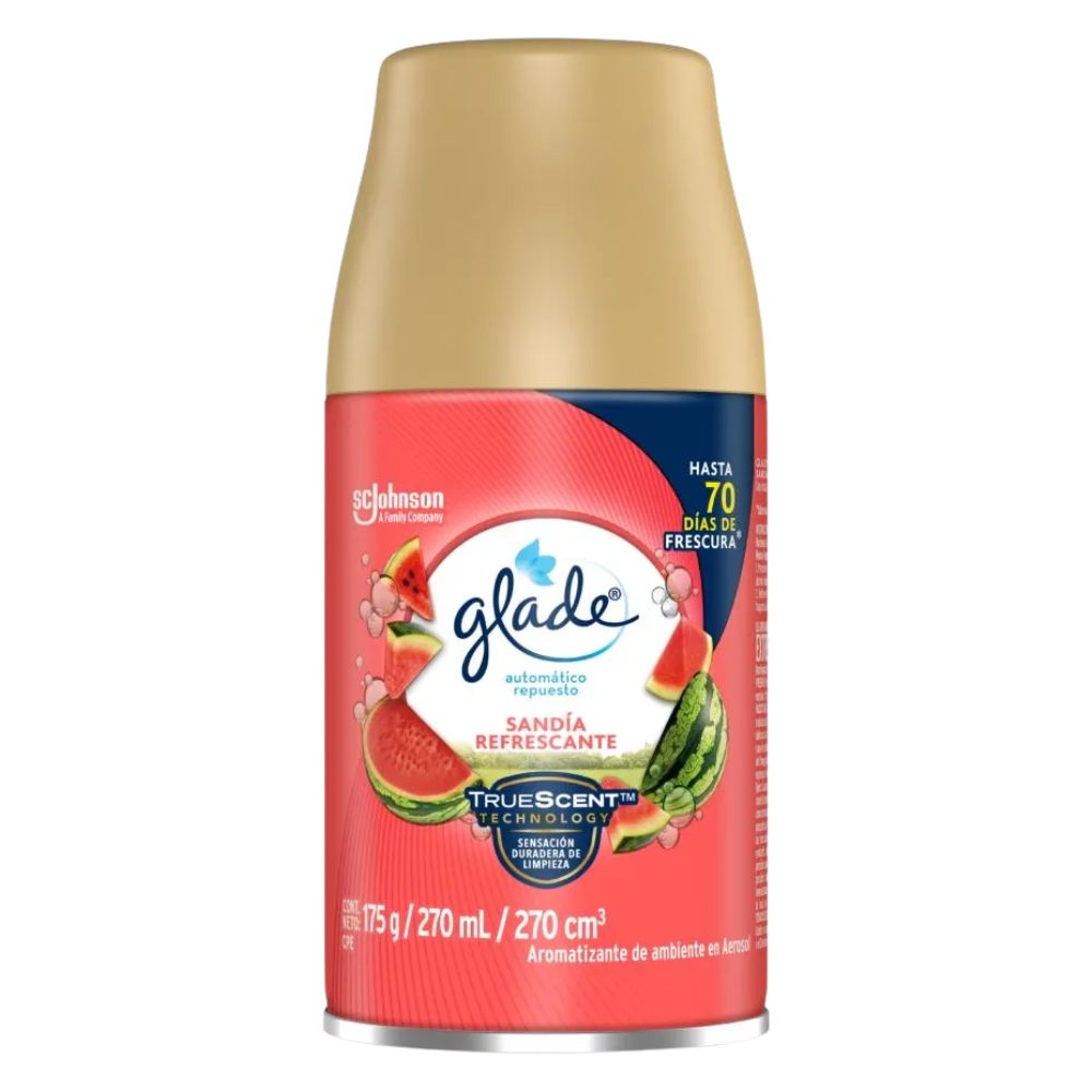 Glade Repuesto Ambientador Sandia Refrescante 175gr