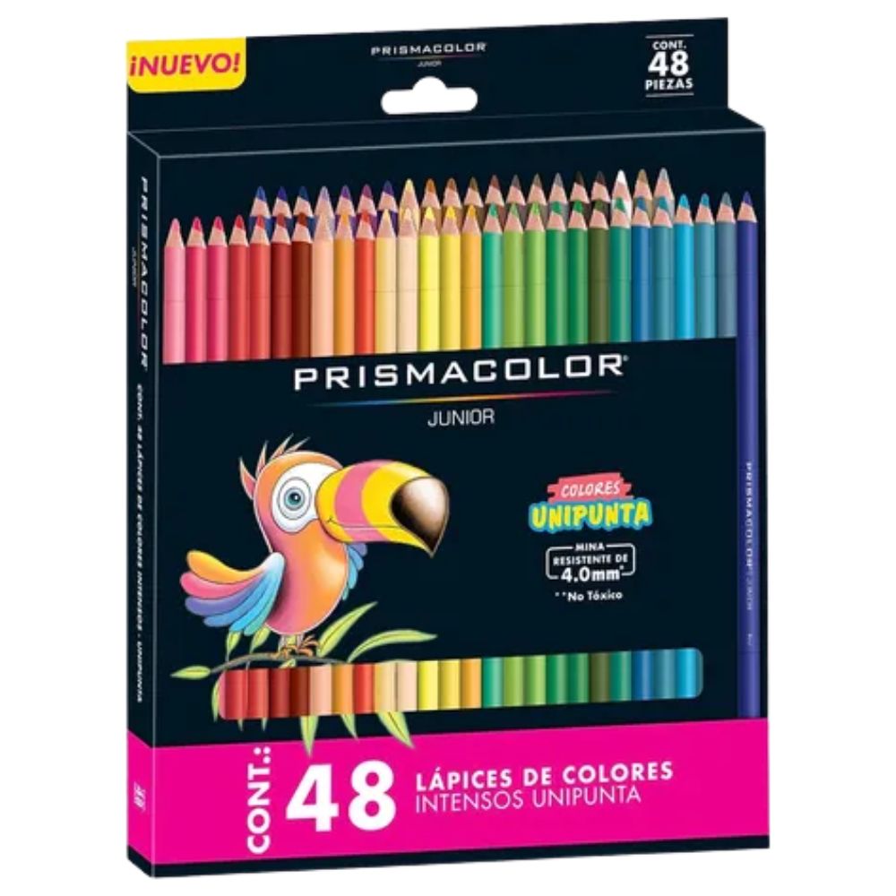 Prismacolor Lapices de Colores Unipunta Junior 48 Und
