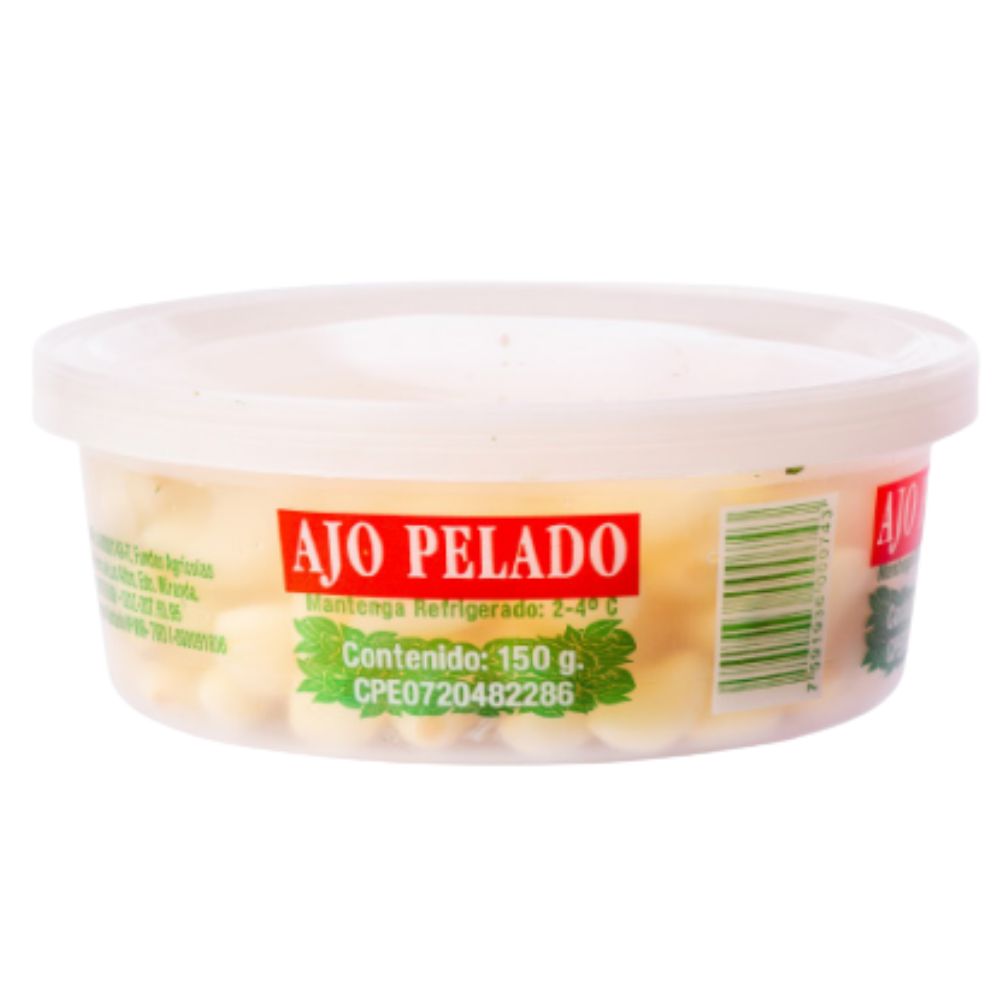 Ajo Pelado 150gr Hidroponias