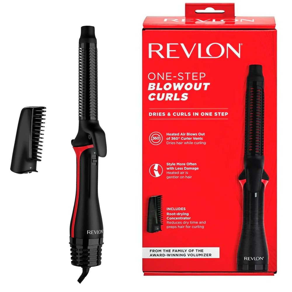 Revlon Secador y ondulador 2 en 1 One-Step Curler Blowout