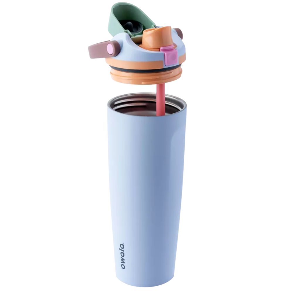 Owala Termo FreeSip Tumbler w/Travel Grip 30oz Periwinkle Twinkle