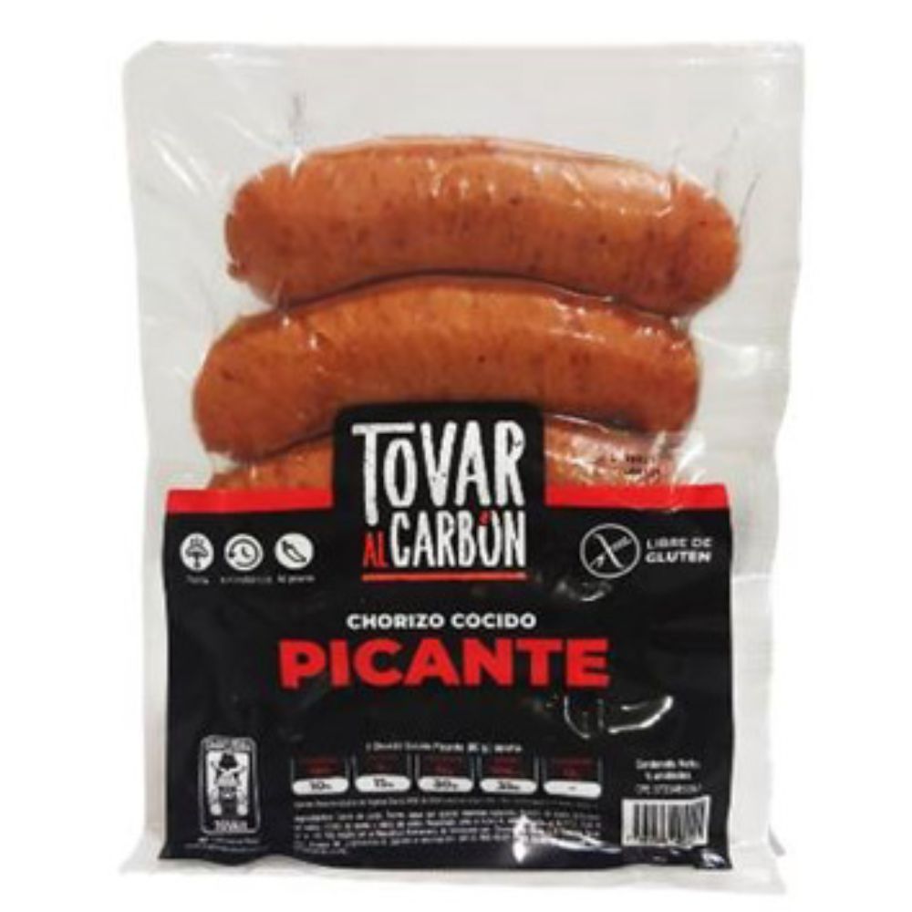Charcuteria Tovar Chorizo Picante 5 Und