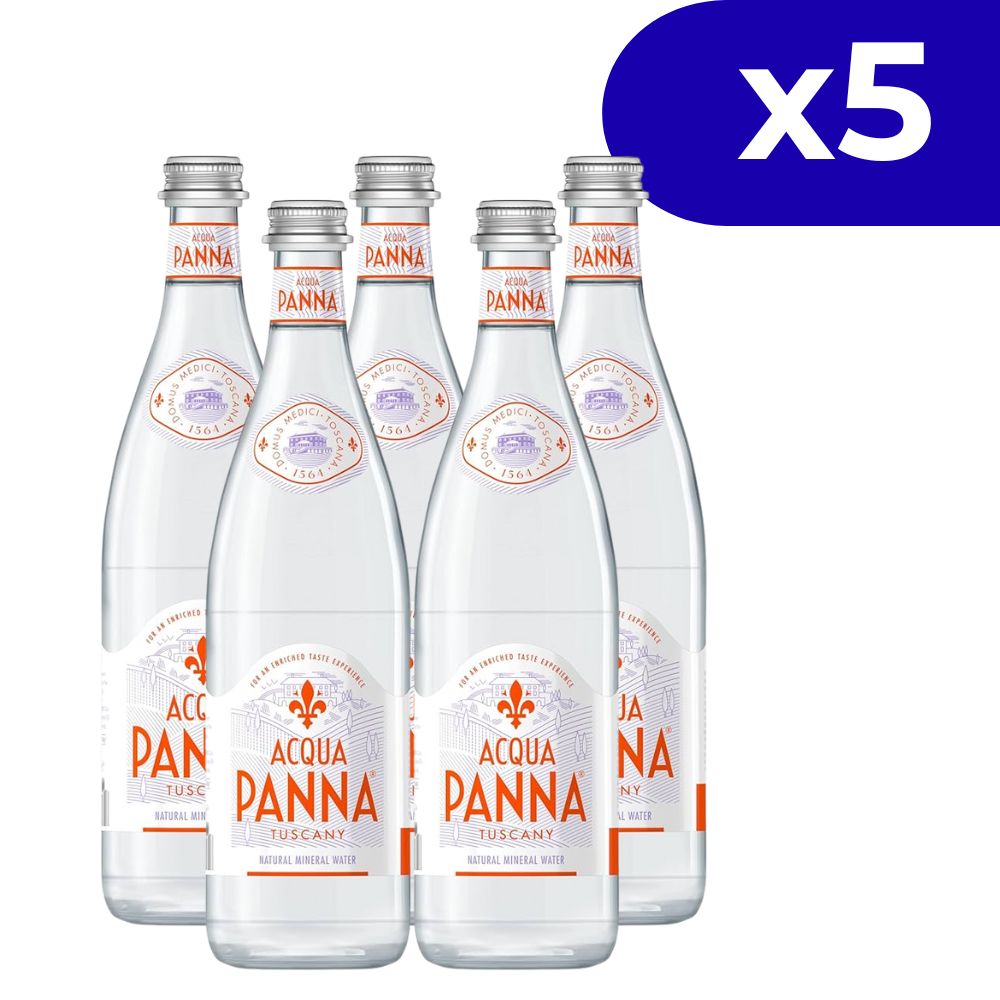 Acqua Panna Agua 750ml Pack 5 Und